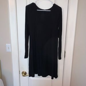 Black swing dress
